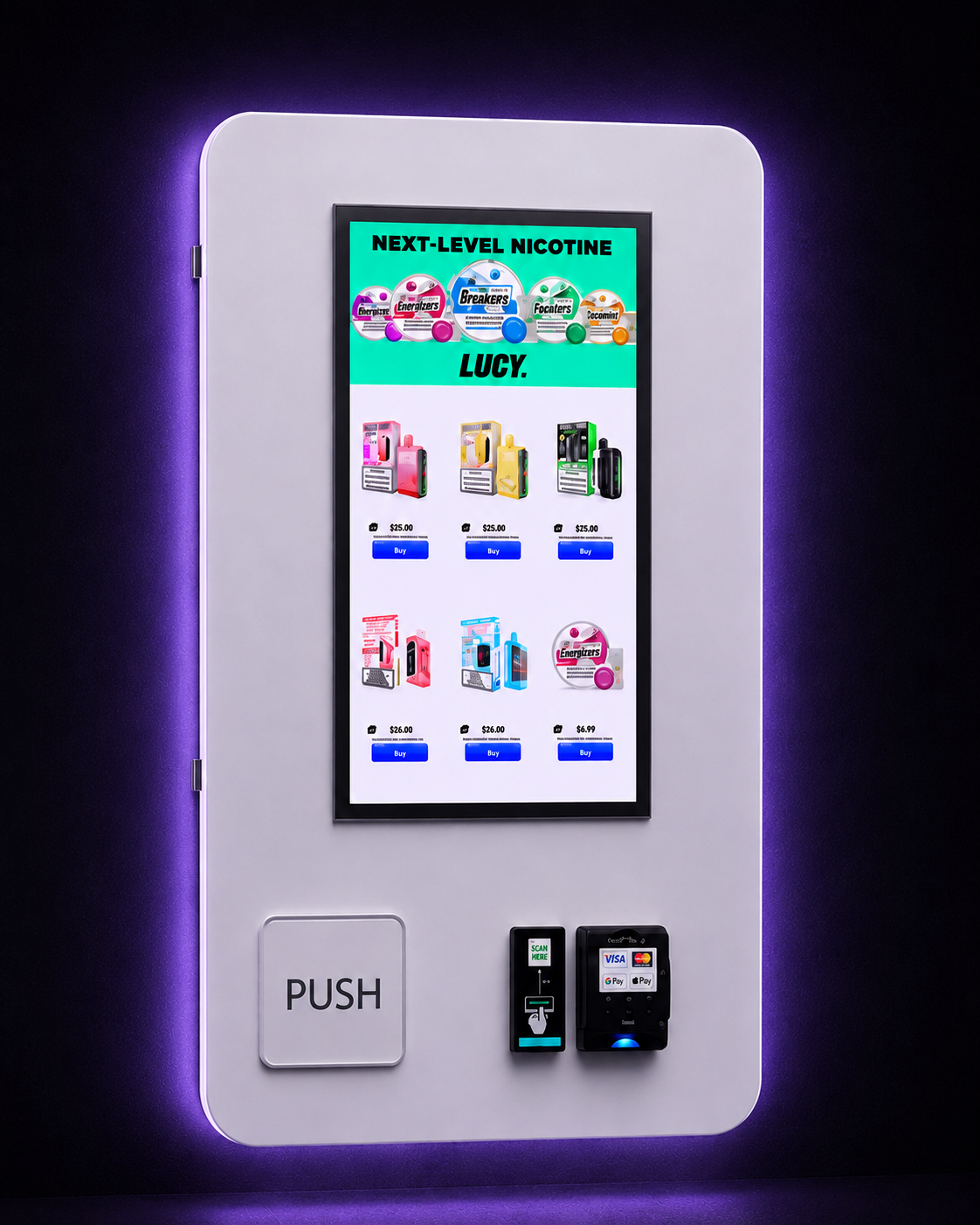 Party Pantry vape vending machine